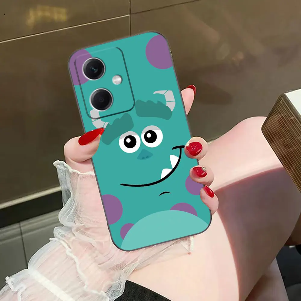 Sulley Girl Boo Monsters Inc غطاء جراب هاتف ل Redmi ملاحظة 14 13 12 12S 11 11T 11S 10 9T 9S 9 8T برو غطاء من السيليكون Funda Shell