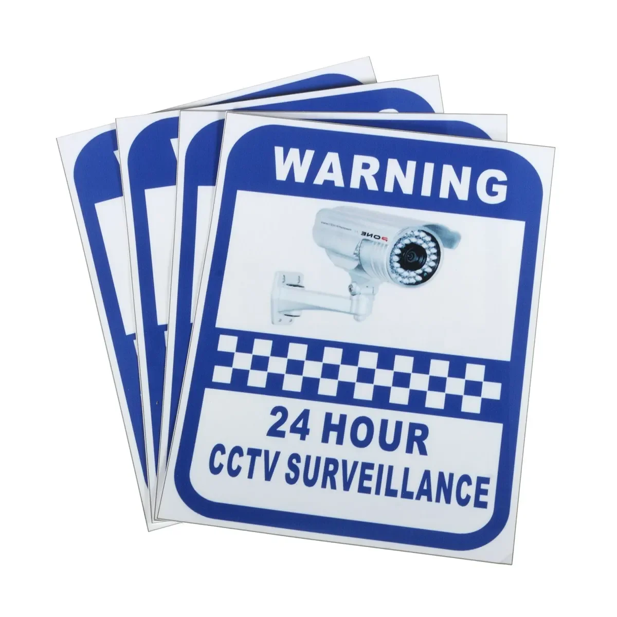 Safurance CCTV Camera Warning Stickers Surveillance Vinyl Decal Video Security Sign Home Safety