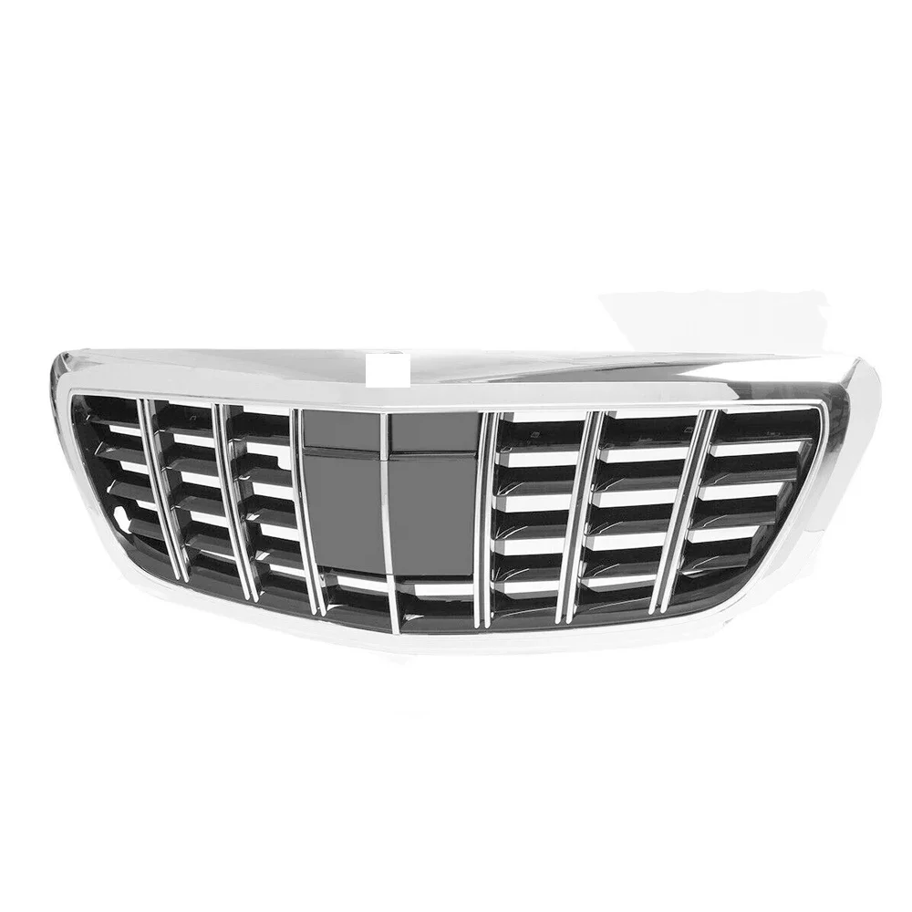 Front GT R Grill Grille 2014-2016 For Mercedes Benz W222 S-CLASS S400 S500 S550