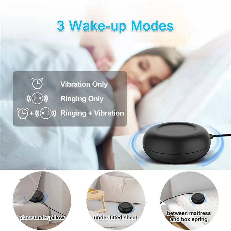 BHBD-USB Powered RGB LED Clock Night Light With Digital Display, Mood Lighting Function& Alarm Bell 2