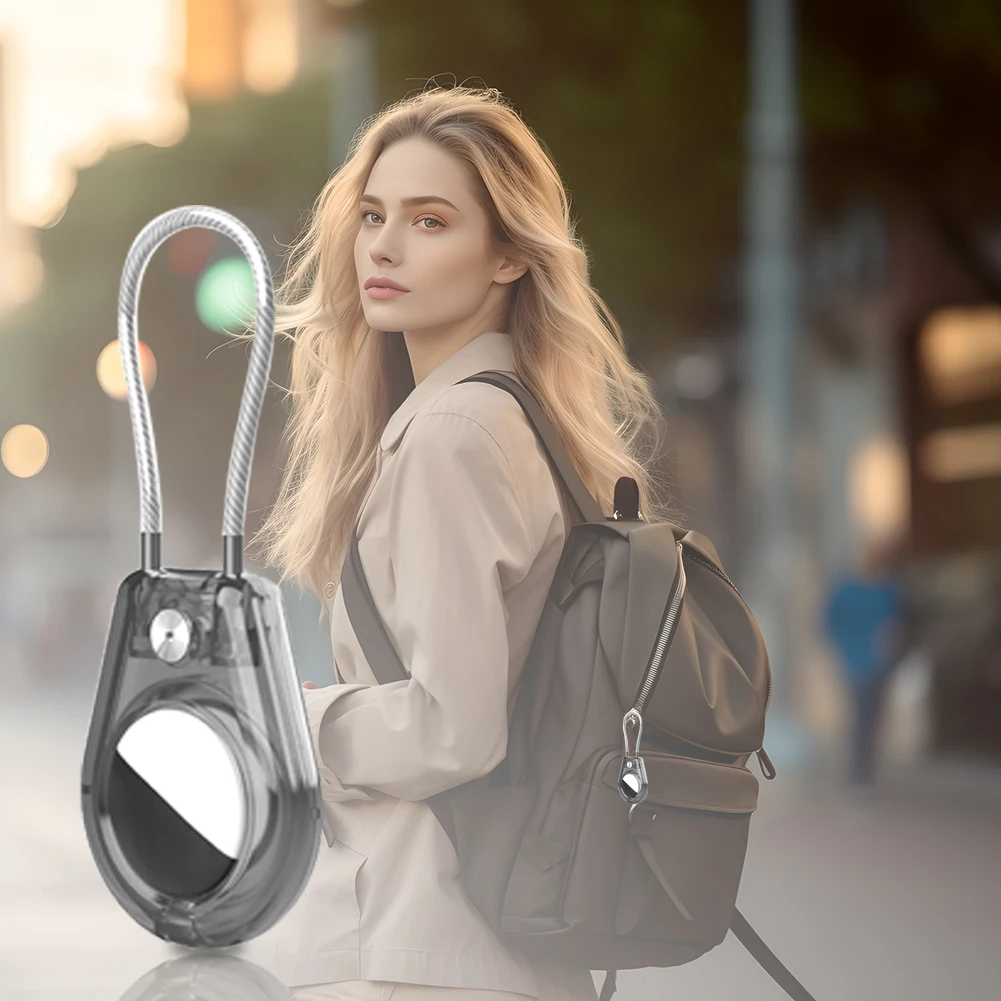 สำหรับ airtag เคส w/allen Key Key locking System for Air Tag keychain Holder Anti-Lost protective Case สำหรับคีย์กระเป๋าเดินทางสัตว์เลี้ยง & อื่นๆ