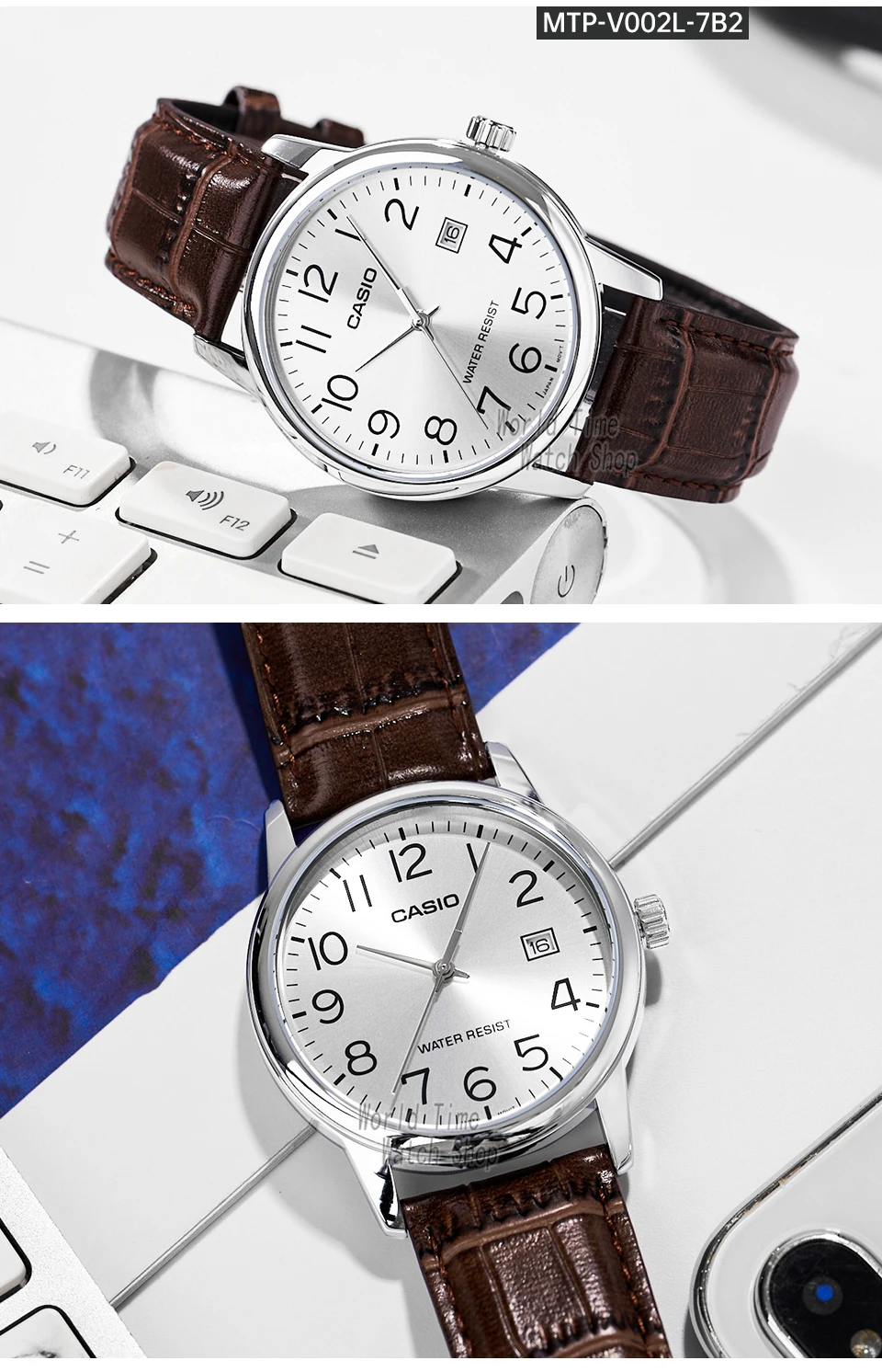 Casio Herrenuhr im Business-Casual-Stil MTP-V002L Serie Einfache Wasserdichte Uhr – Detail 17