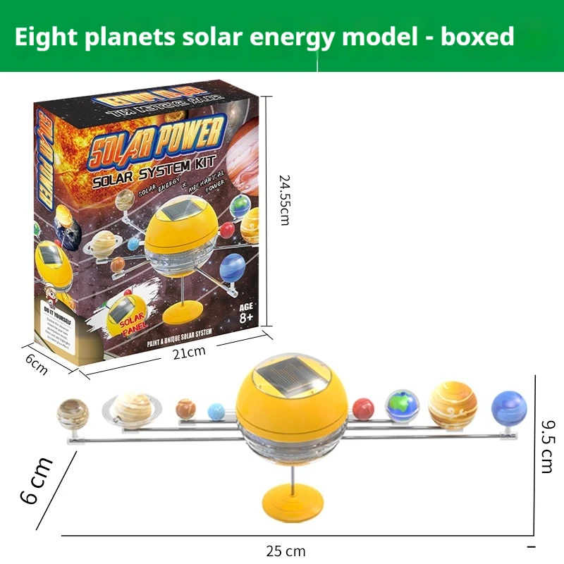 School Recommended Solar System Planet Mold DIY Educational Toy for Children Popular Selling Intellectual Plaything