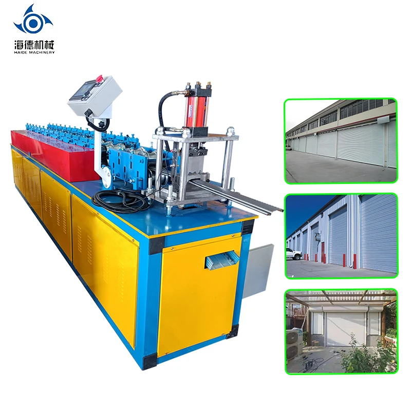 High-definition high-speed metal steel rolling shutter door manufacturing machine