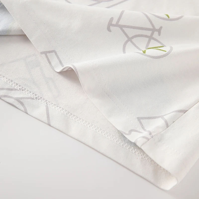 Immagine 7: T-shirt estiva stampata a maniche corte da donna, versatile, alla moda, sportiva, comoda e traspirante, adatta per l'uso domestico