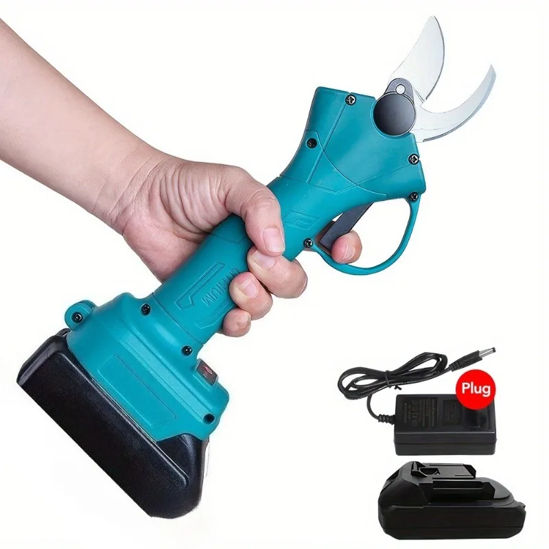 

Garden Electric Pruning Shears 25mm Cordless Brushless Pruning Shears for 21V Battery Pruning Safe Widely Used Garden Park Tree