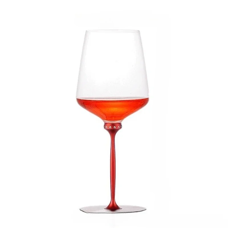 High-speed rotating decanting red wine glass high-value crystal glass wine glass high-grade light luxury red wine