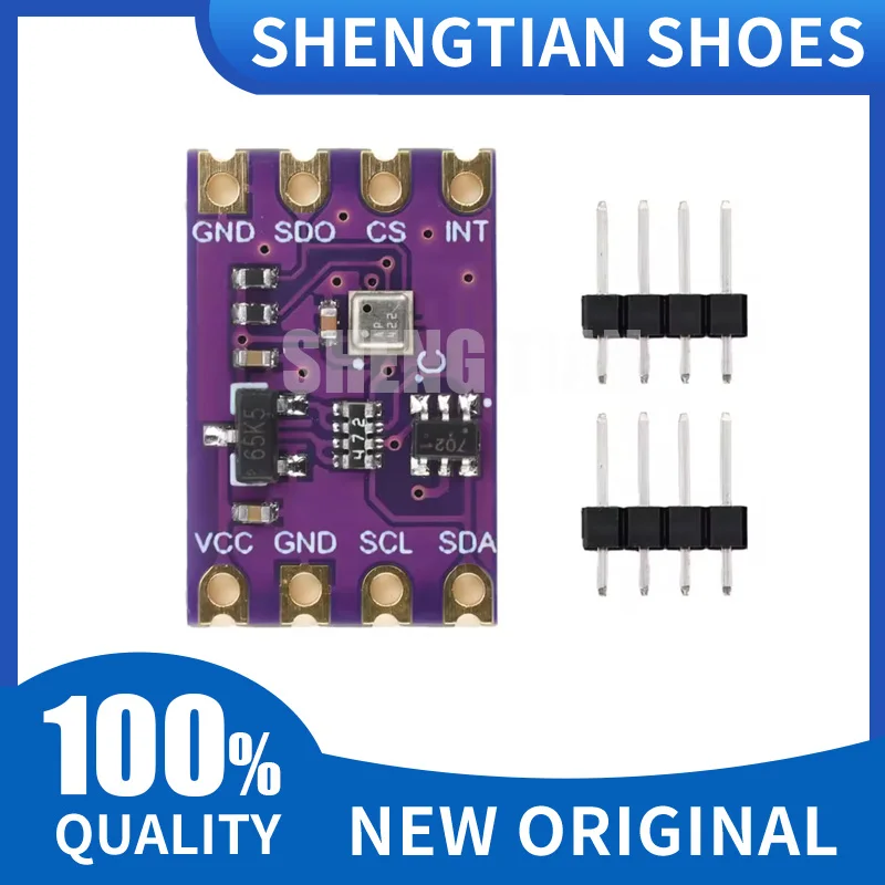 NEW DC 2-5.5V BMP580 Digital Module I2C/SPI Temperature Barometric Pressure Sensor Module Compatible with BME280 BMP388