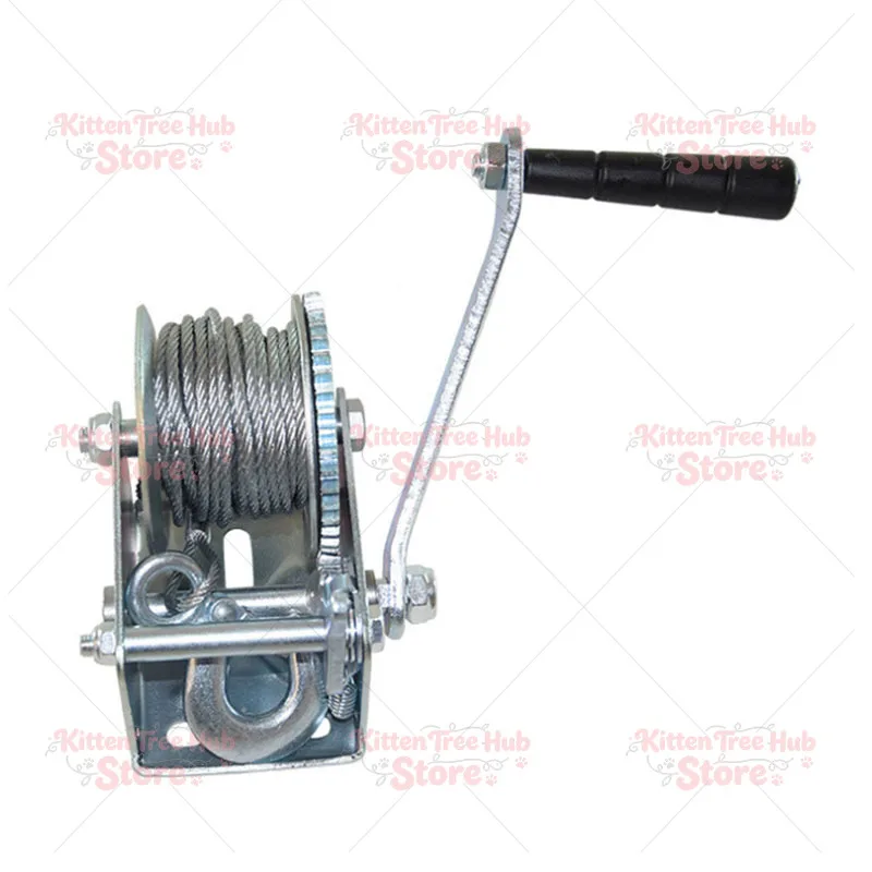 Winch Wire Rope Traction Hoisting Winch Complete SpecificationsHand Winch 600-3000 Pounds Manual