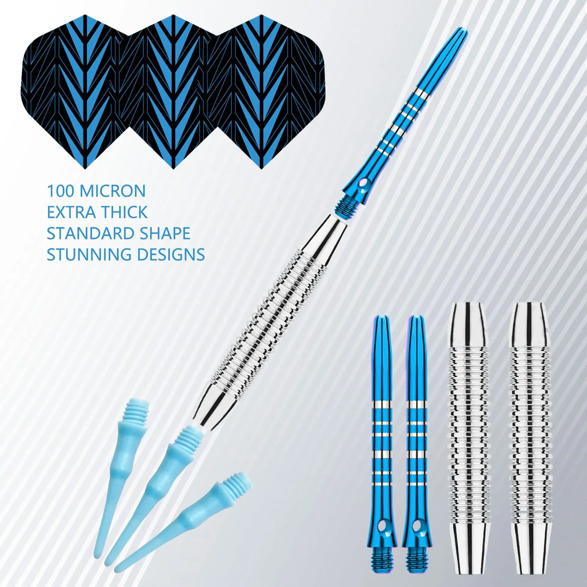 مجموعة سهام كاتربيلر 19 جرام إلكترونية ناعمة #2