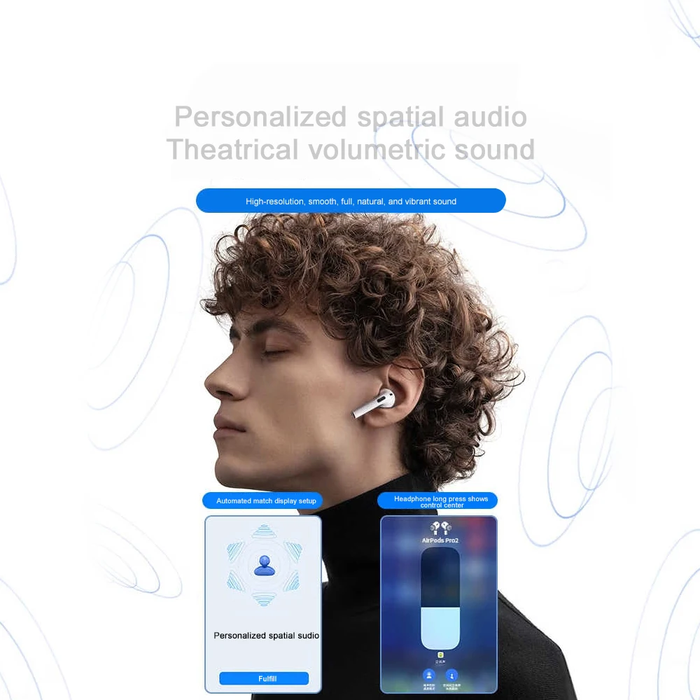 2 قطعة ل Pro 2 Air 4 سماعة لاسلكية تعمل بالبلوتوث سماعات TWS سماعات أذن إلغاء الضوضاء سماعة آيفون أندرويد Airpods ANC سماعات #5