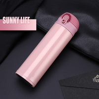 AIWILL 400ml Stainless Steel Thermo Bottle Car Thermal Cup Sports Water Bottles Keep Cold and Hot Vacuum Flasks Insulated Cup