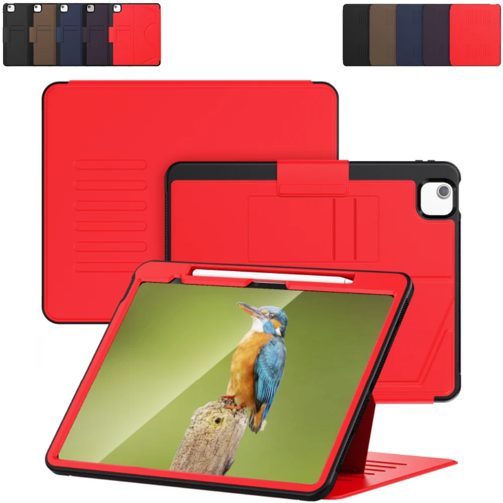 

Business Style Case for iPad Pro 13 M4 2024 M5 2025 A3359 A3360 A2926 A3007 13 inch PU Leather Protective Magnetic Tablet Cover