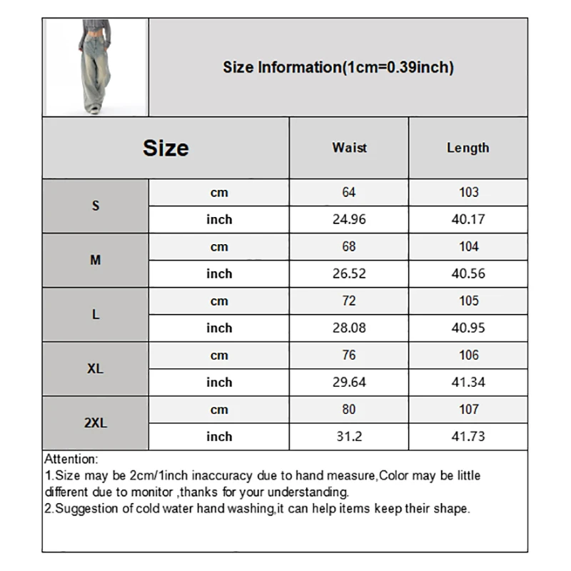 Full Length Baggy Jeans Women High Waisted Jeans Wide Leg Denim Pants Light Blue Loose Trousers Korean Casual Streetwear Y2K