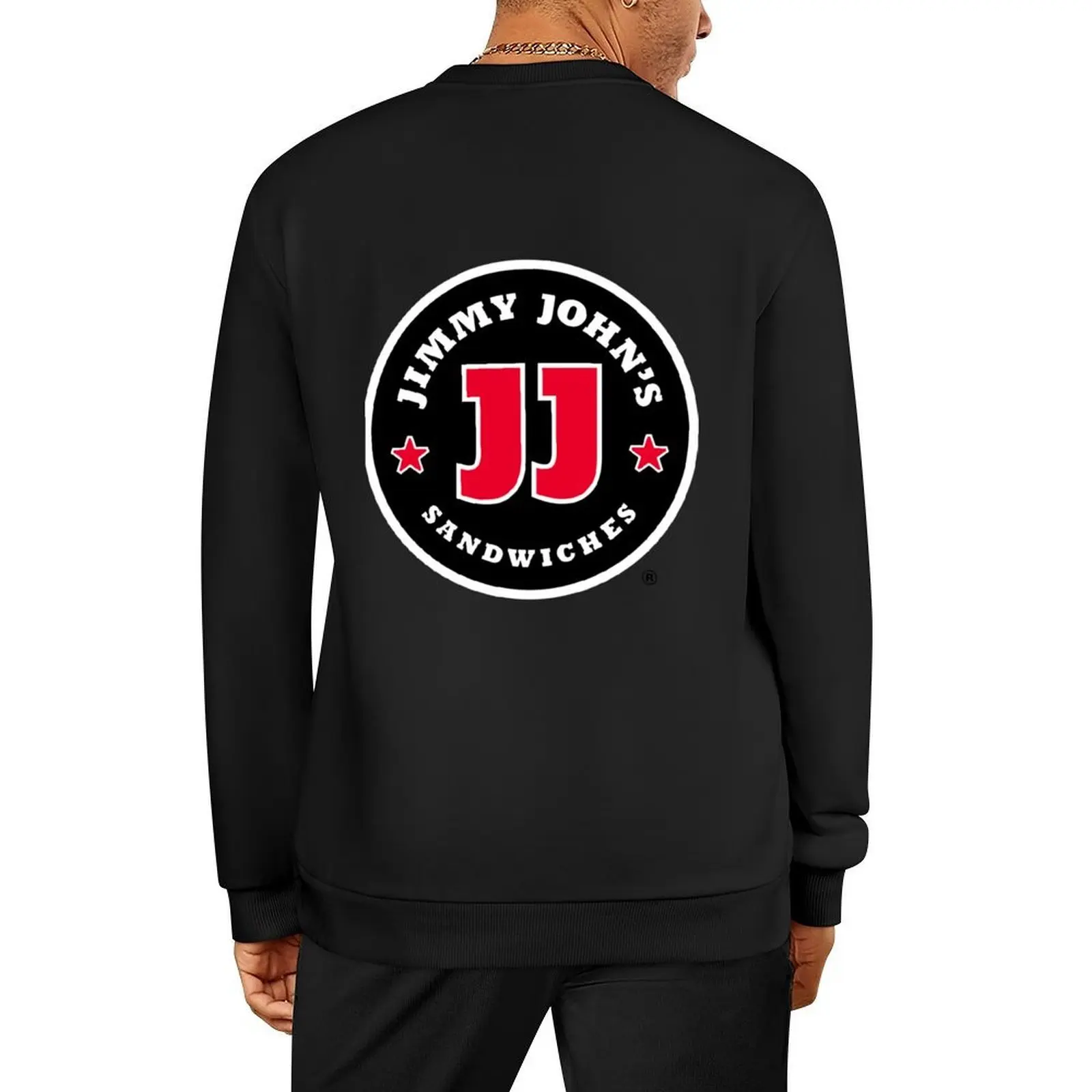 Jimmy John's Sandwiches restaurant logo Pullover tracksuit anime clothes men's coat men clothes sweatshirt men