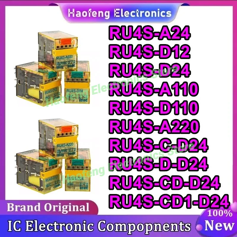 RU4S-A24 RU4S-D12 RU4S-D24 RU4S-A110 RU4S-A220 RU4S-D110 RU4S-C-D24 RU4S-D-D24 RU4S-CD-D24 RU4S-CD1-D24