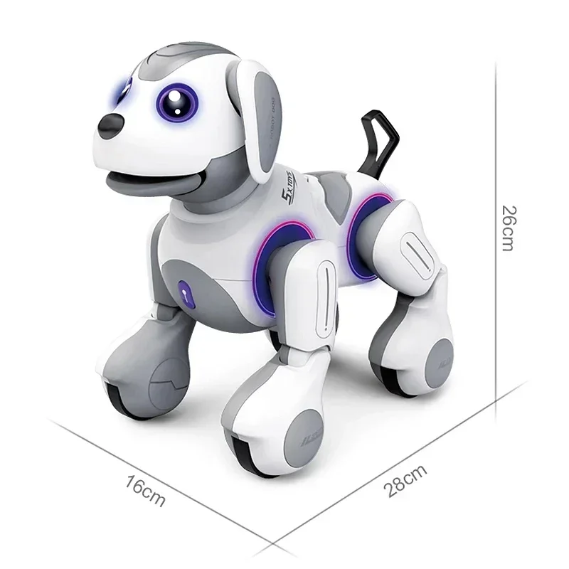 Nouveau jouet éducatif télécommandé pour chiens, Robot électronique intelligent pour animaux de compagnie, télécommande vocale, chanson musicale, jouet pour enfants, cadeau pour enfant