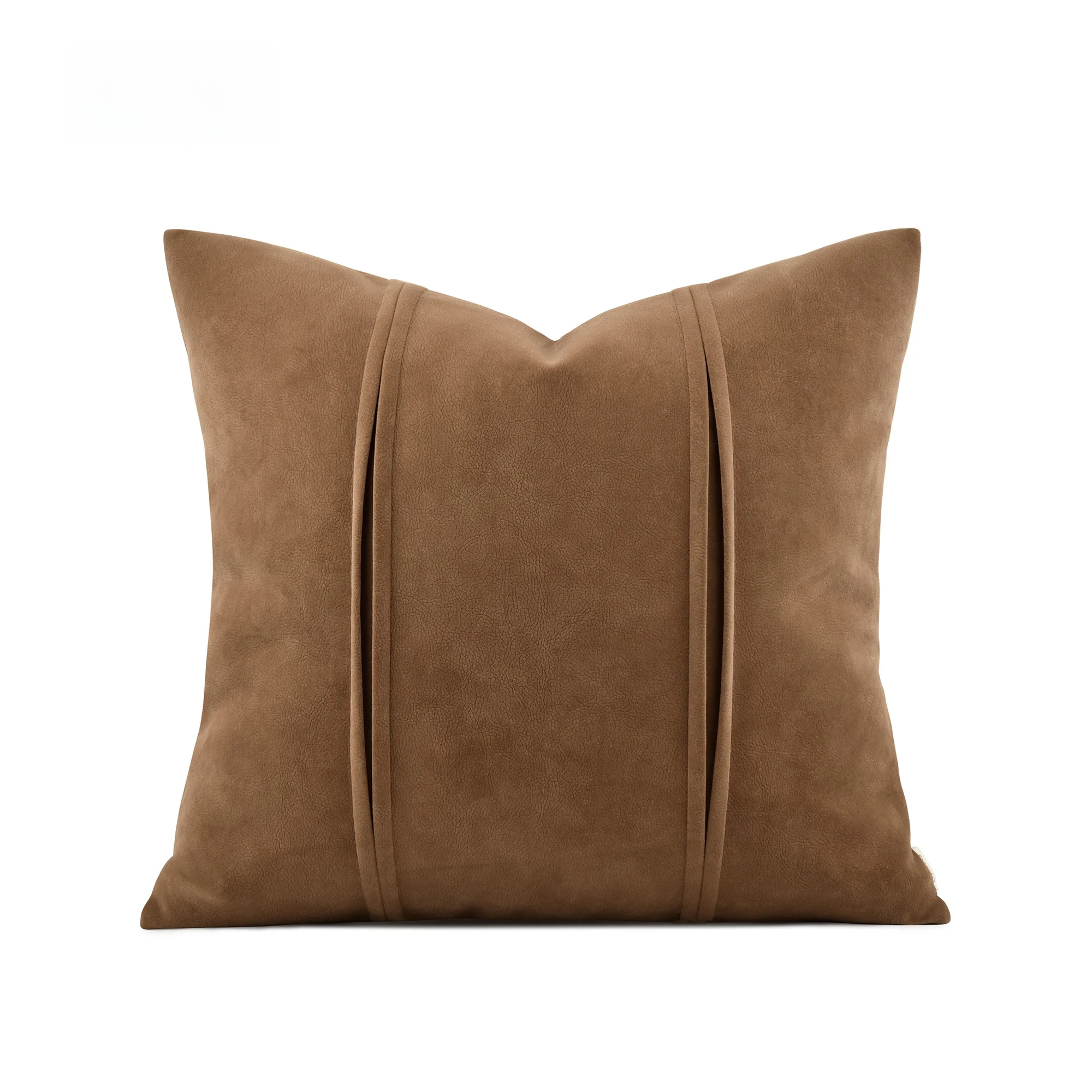 

Orange Brown Tech Velvet New Chinese Sle Sofa Pillow Cover Living Room Square Cuion Case Hotel Sample Room