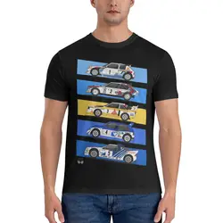 Humor 1986 Group B V2 T-Shirt for Men Round Collar 100% Cotton T Shirt Walter Rohrl Short Sleeve Tees Unique Tops