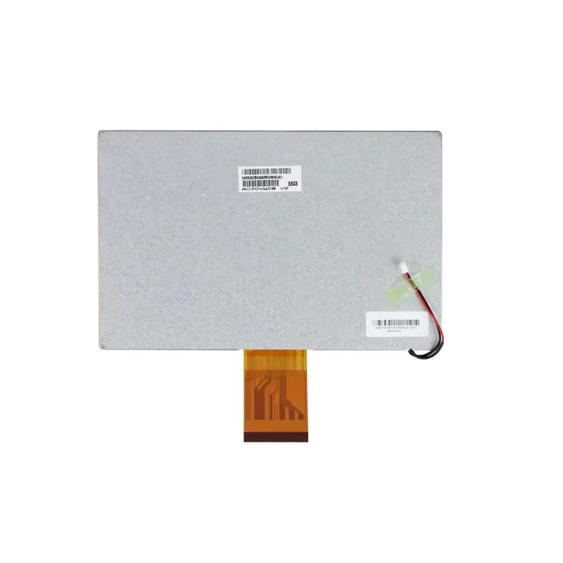 Original 7.0 Inch A070VW08 V2 800×480(RGB) Industrial LCD Display for AUO LCD Screen Panel for Car Automotive Display