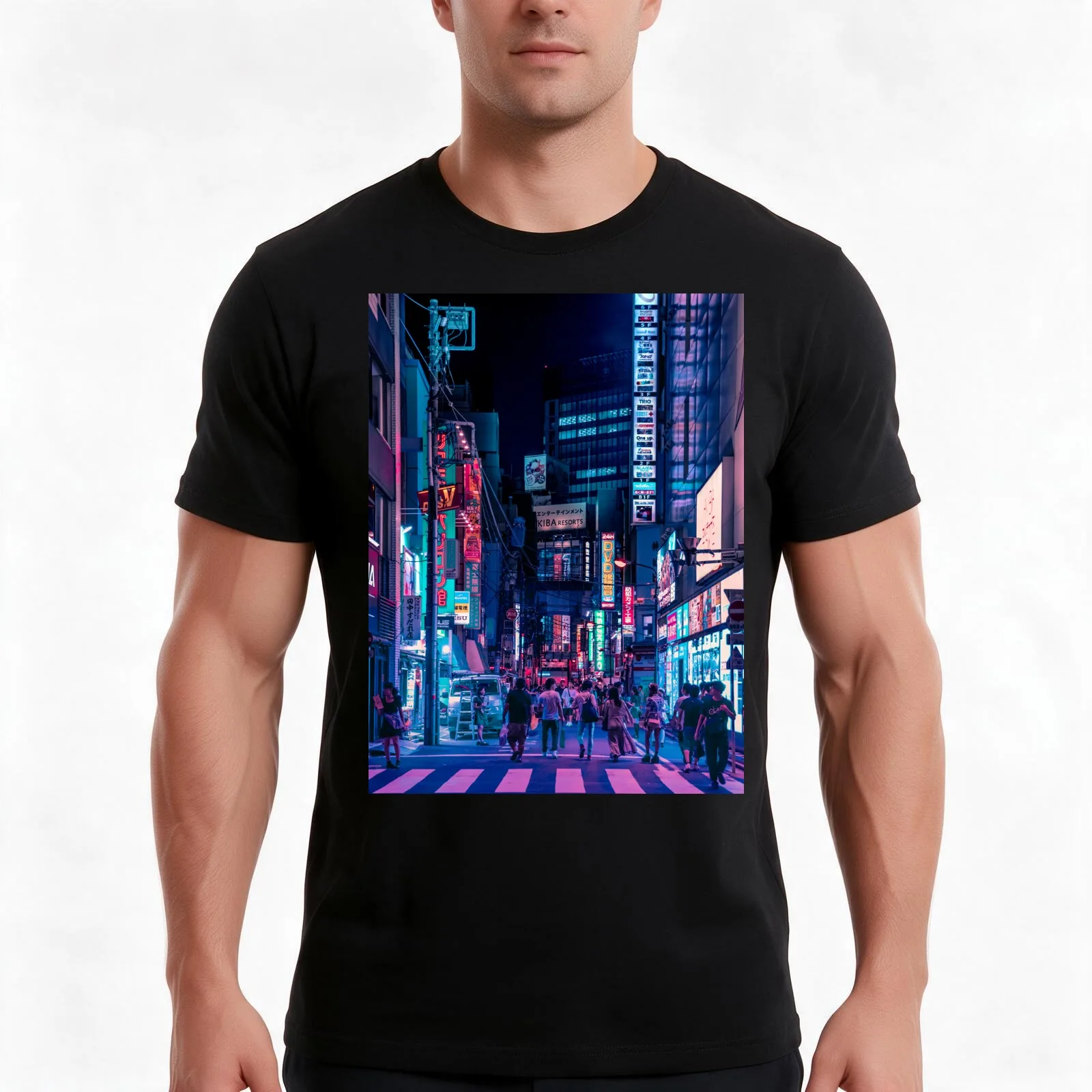 Daydreaming of Tokyo T-Shirt Summer Casual Cotton Tee Oversized Streetwear Tops Vintage Graphic Print Loose Fit Short Sleeve