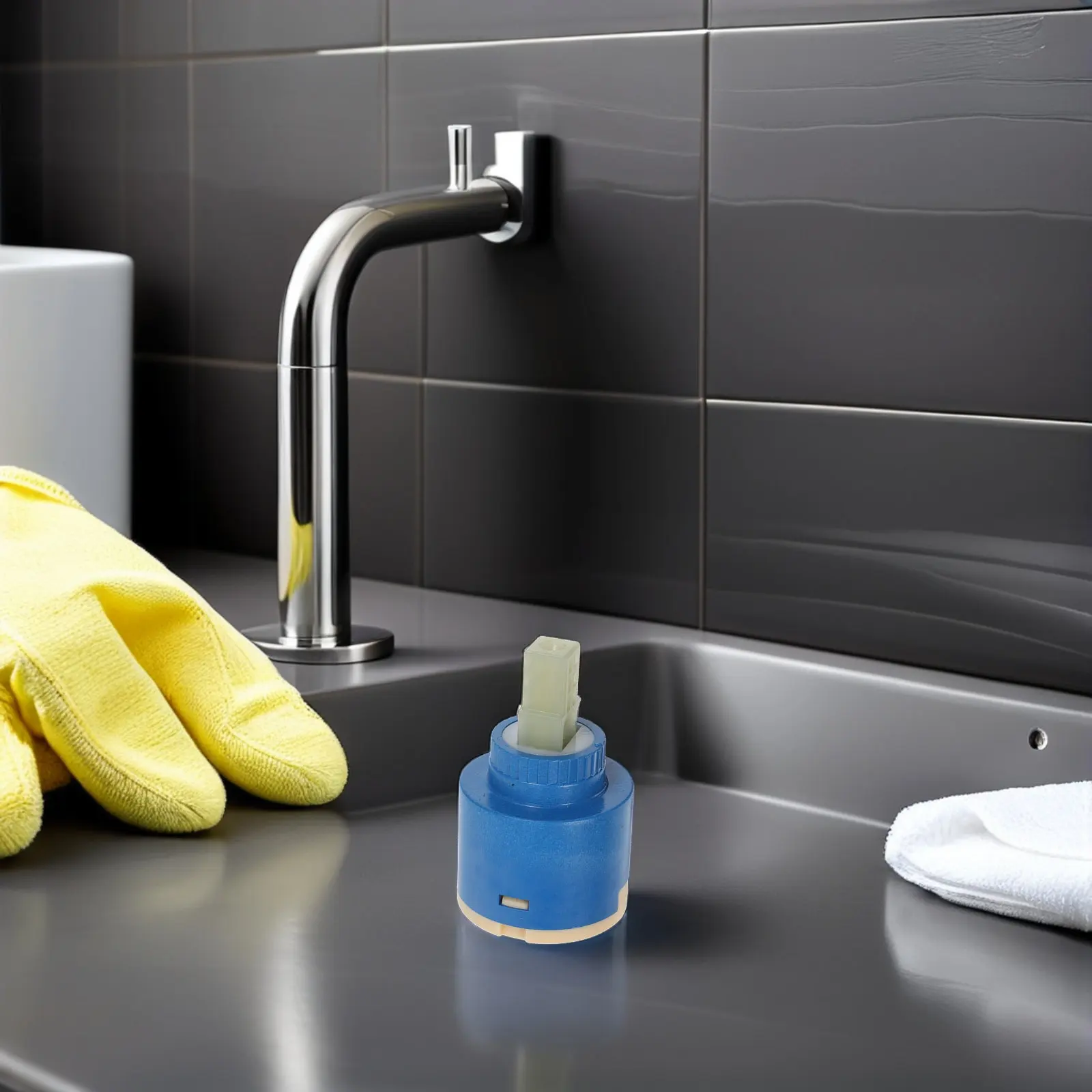 High Quality Ceramic Tap Washer for Repair Works with Most Standard Taps Long Service Life No More Dripping