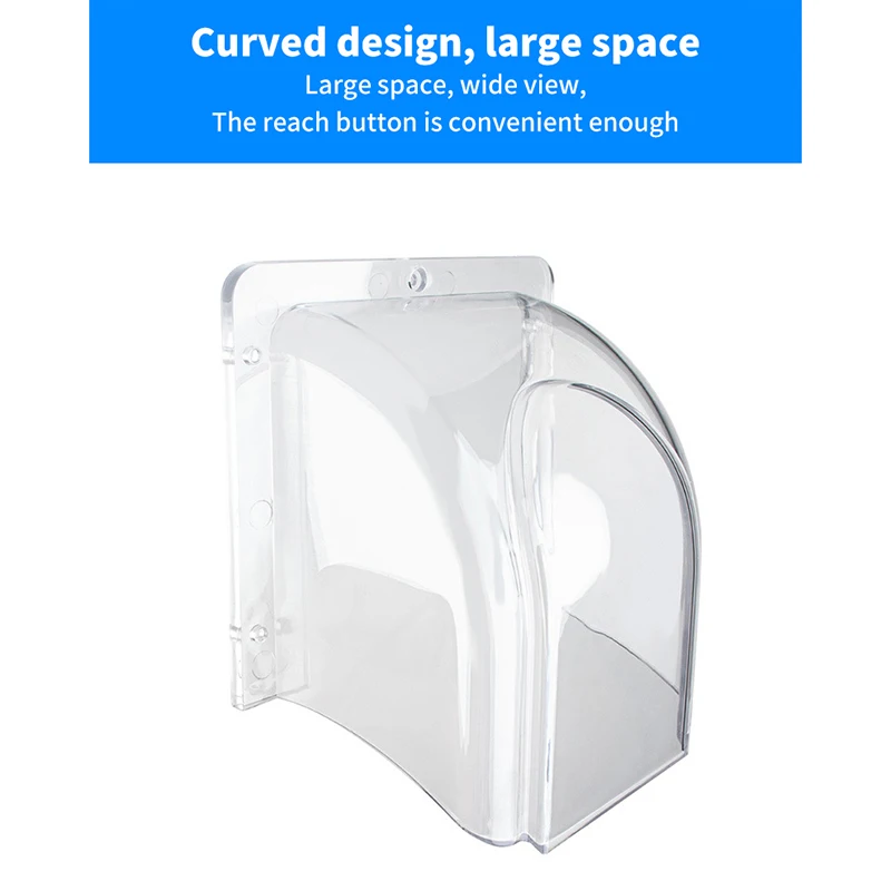

Door Bell Ring Chime Button Transparent Protective Cover For Home Doorbell Waterproof Cover For Wireless Doorbell