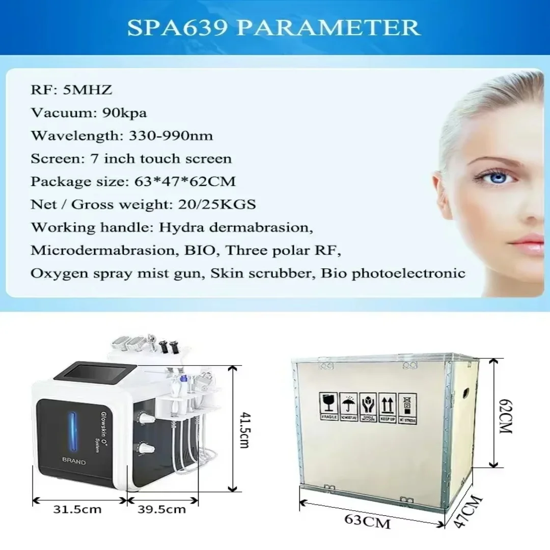 14-in-1 Hydra Dermabrasion Hydro Machine Microdermabrasion Aqua Peel Skin Care Beauty Device Water Facial Treatment-2025