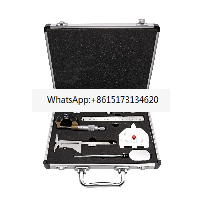 

Welding inspection ruler, fillet weld gauge, welding measurement tool 16pcs/13pcs set