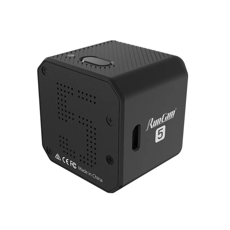 Nuova fotocamera sportiva Runcam 5 arancione Nero NTSC / PAL Design commutabile per modello drone FPV Racing RUNCAM5 con staffe gratuite