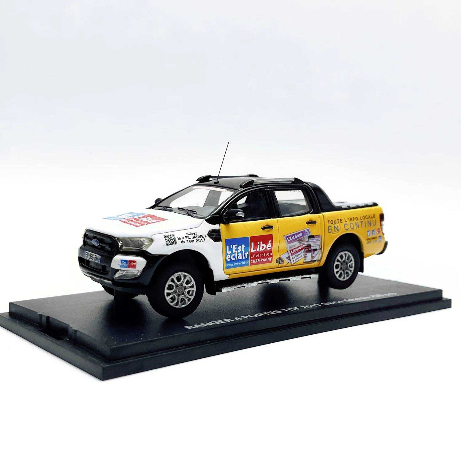 

Будильник масштаб 1:43 Смола Ford Ranger 2017 пикап транспортное средство игрушки автомобили модель классика фотоэлемент подарки статическое отображение