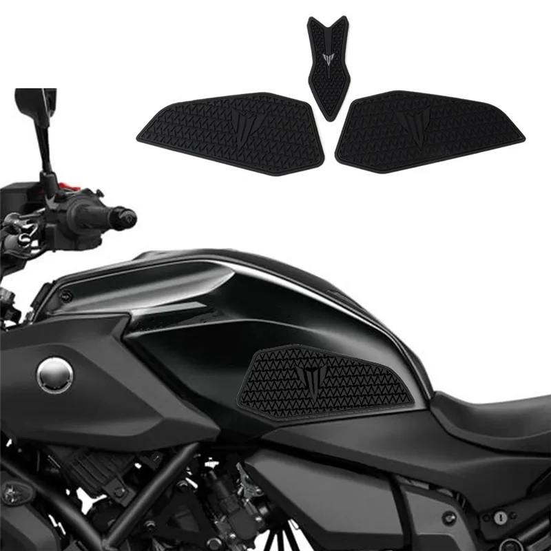

NEW-FOR Yamaha MT07 Fuel Tank Pad For Yamaha MT-07 Side Fuel Tank Stickers Motorcycle Accessory