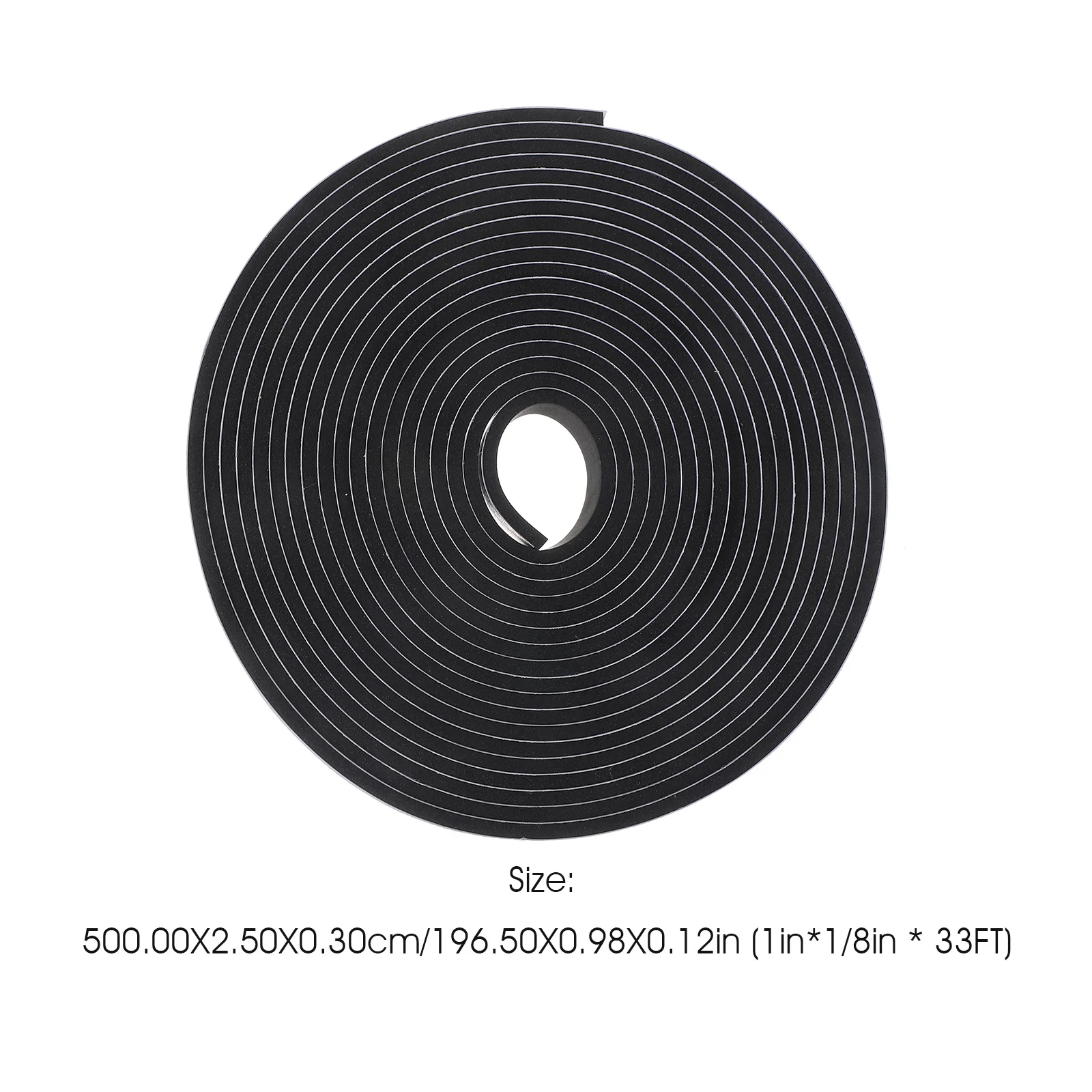 

2 Roll Foams Sealing Tape Self Adhesive Weather Stripping for Door Window Sealing Strip Foams Weather Strip Gaps Tape