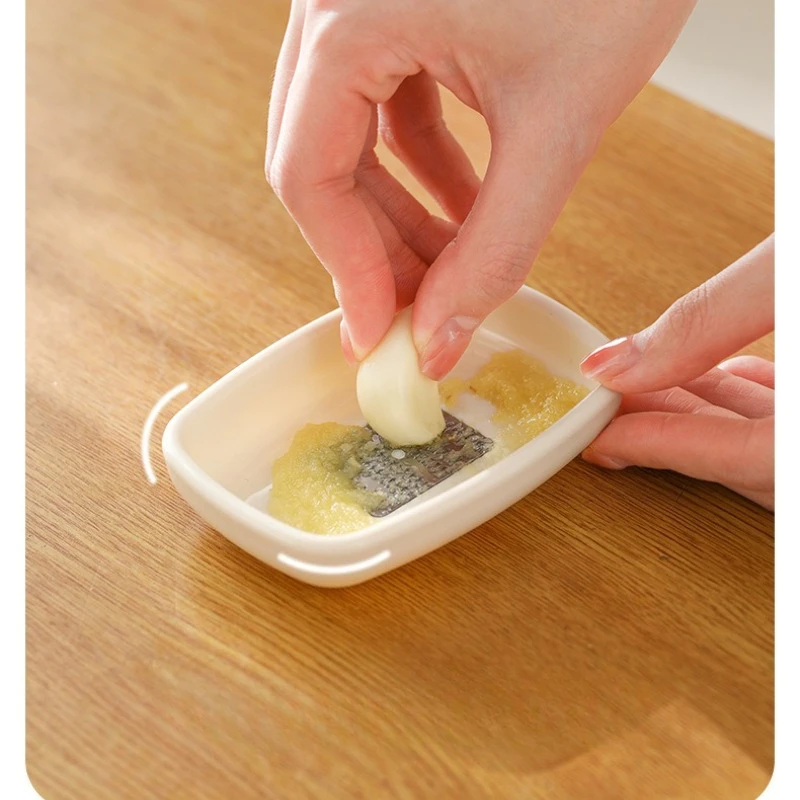 Garlic and Ginger Grinder, Fruit Puree Mixer, Kitchen Ginger Paste Grinding Tool