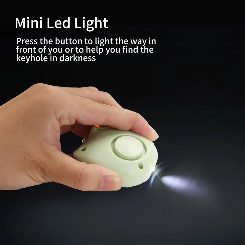 Pocket Anti-attack Self Defense Alarm Anti-Wolf 130dB Anti-wolf Alarm Loud Security Protect Alert Student