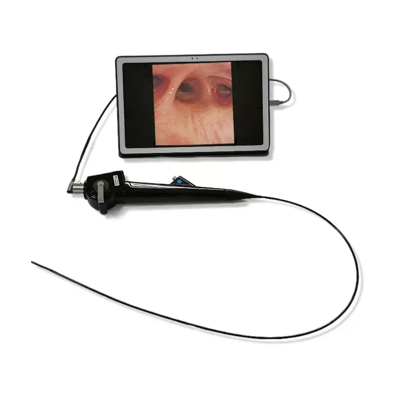 HC-R028B Portable Veterinary Flexible Video Endoscope Bronchoscope 1.2 mm Working Channel 3.0mm Dog Cat