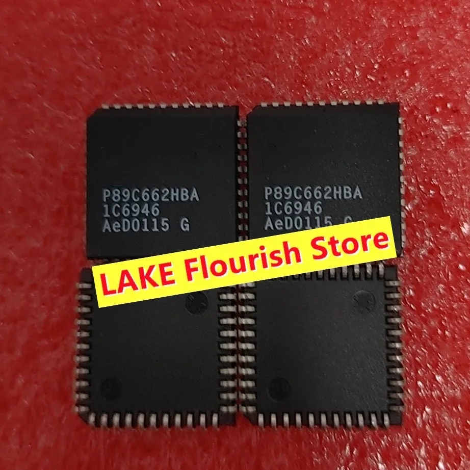 

5 unids/lote P89C662HBA P89C662 PLCC