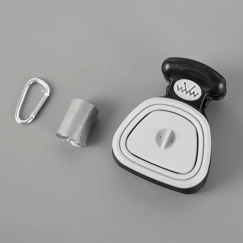 Hupu Dog Toilet, Walking Dog, Portable Dog Poop Collection Tool, Pet Supplies, Garbage Bag, Pet Folding Dog Poop Clip