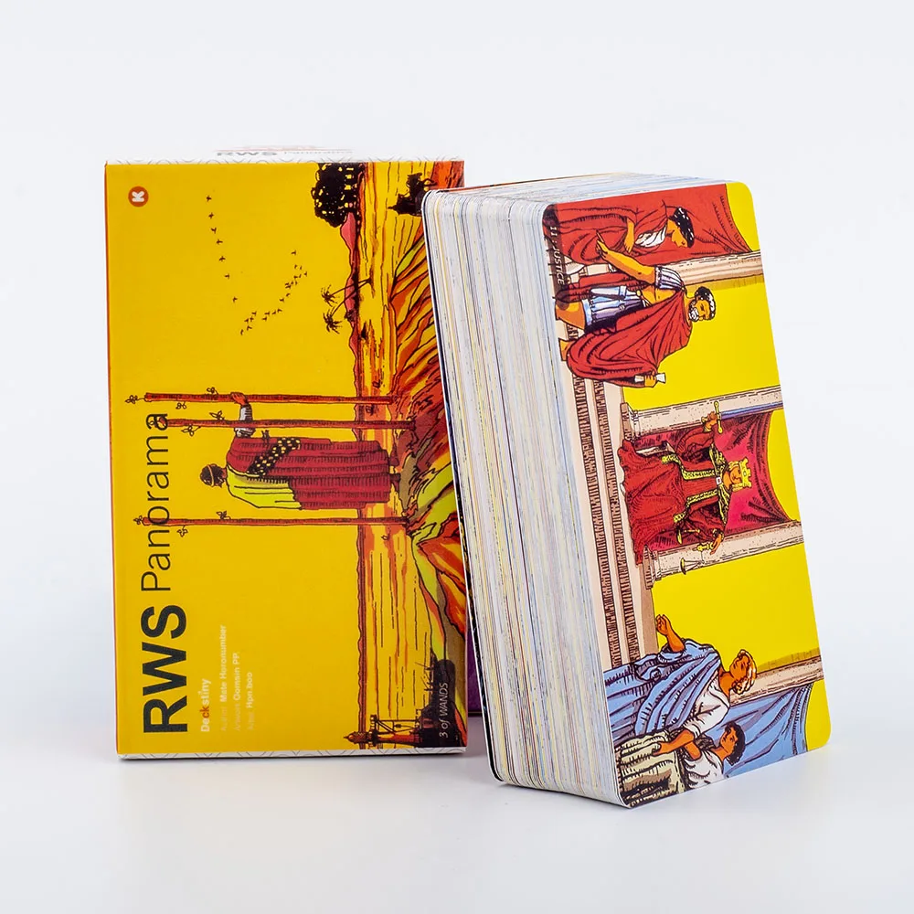 

RWS Panorama Board Game 78PCS Tarot Cards Included Wide Angle Lens Show You New Perspective of RWS