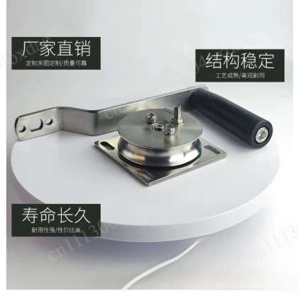 304 stainless steel hand crank hand pulley winch telescopic sunshade net sail wave canopy accessories