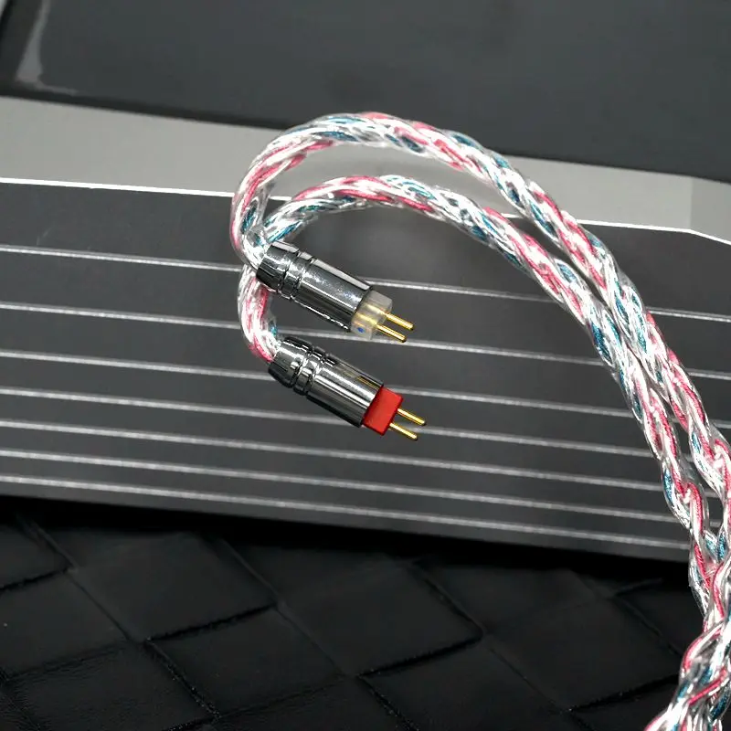XINHS S19 Alloy Copper Silver Plated+7N Single Crystal Copper Earphones HIFI Upgrade Line