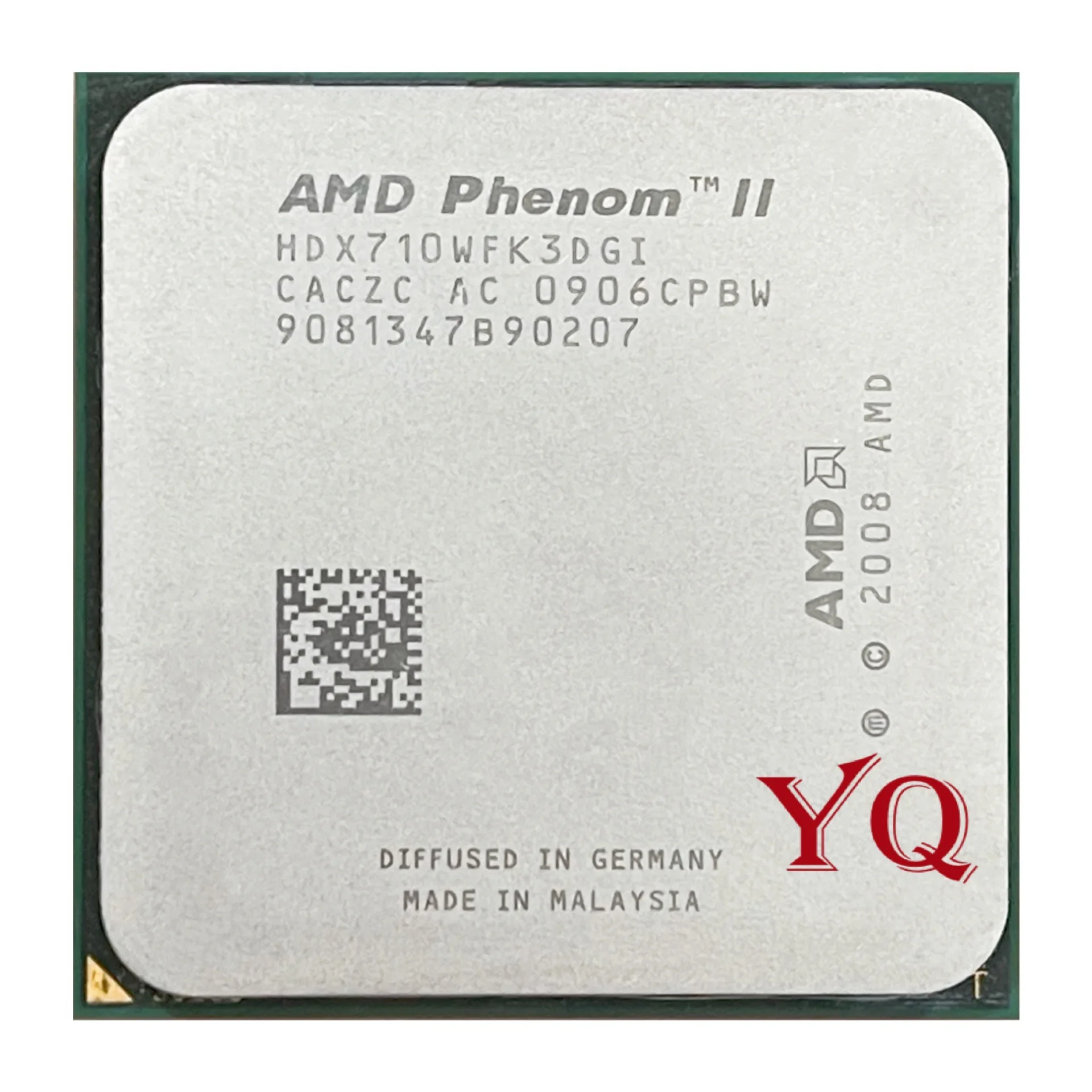 AMD Phenom II X3 710 2.6 GHz Triple-Core CPU Processor HDX710WFK3DGI Socket AM3