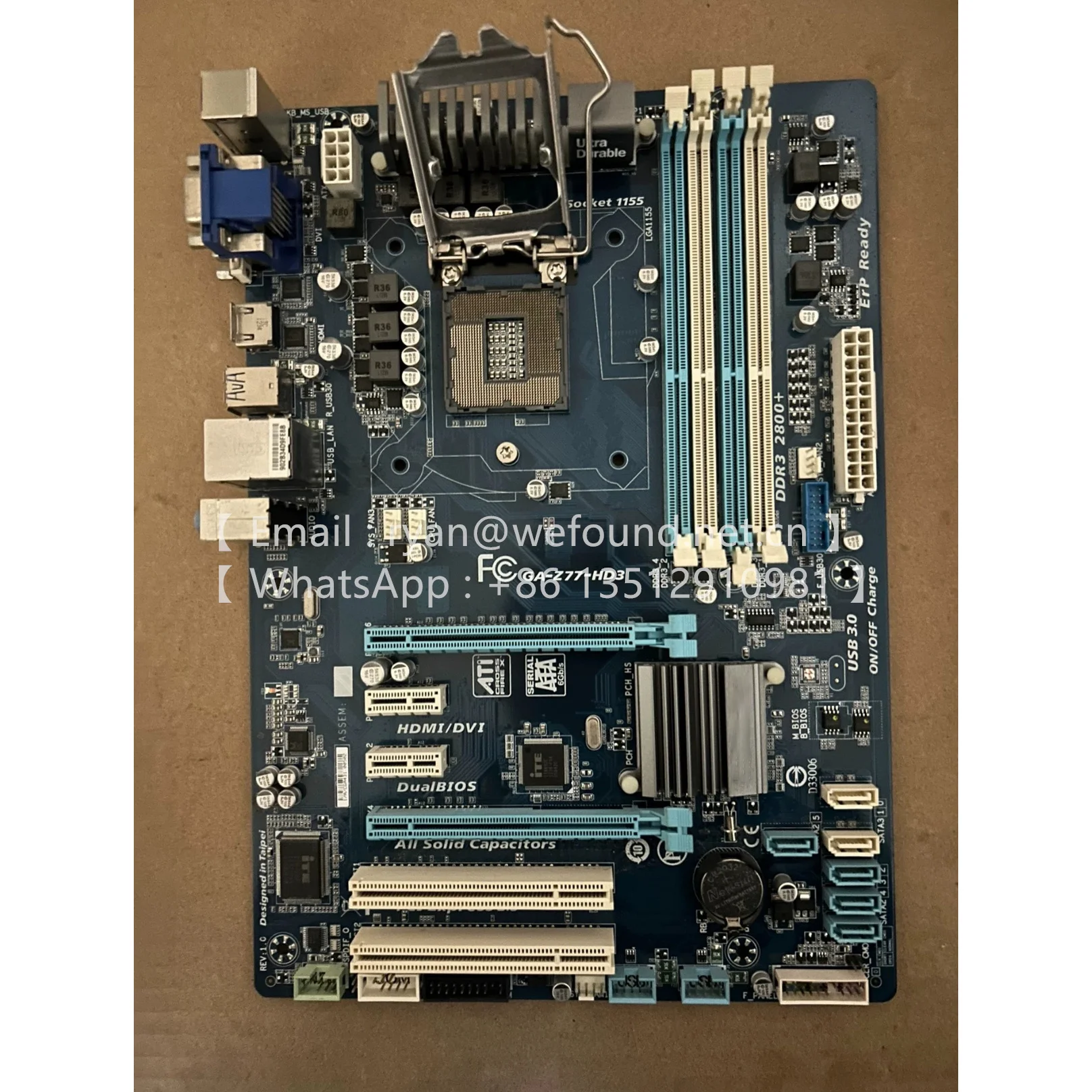

GA Z77 HD3