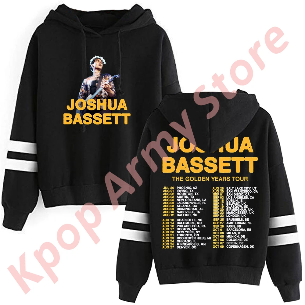 Joshua Bassett Tour Pullovers The Golden Years Merch Women Men Fashion Casual Long Sleeve Sweatshirts