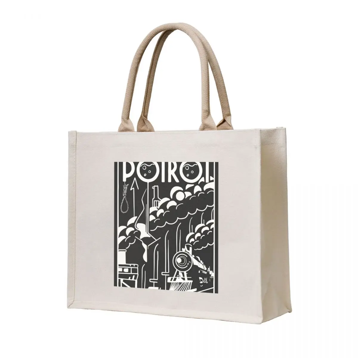 

Poirot Classic Tote Bag Women's beach bags hand bags large tote bag