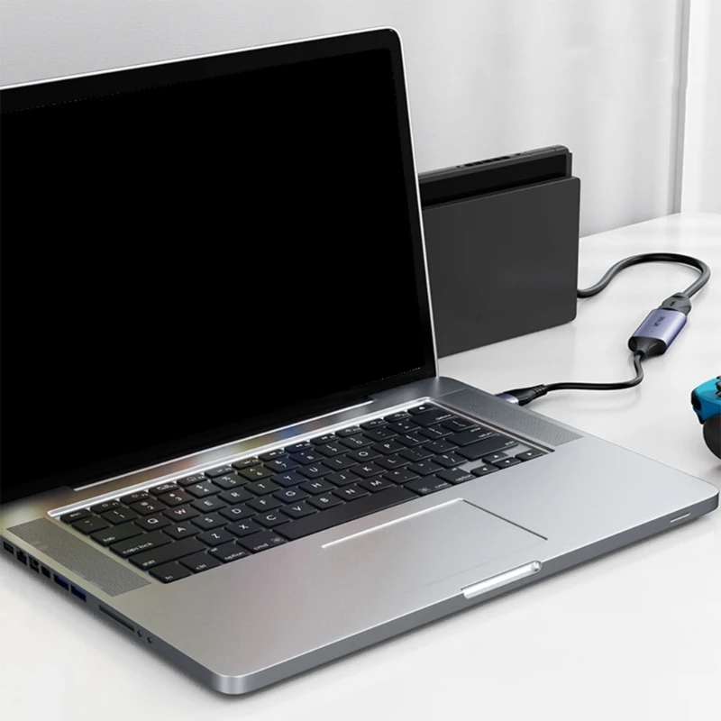 a tarjeta captura vídeo USB 2.0 tipo C para transmisiones en y reuniones