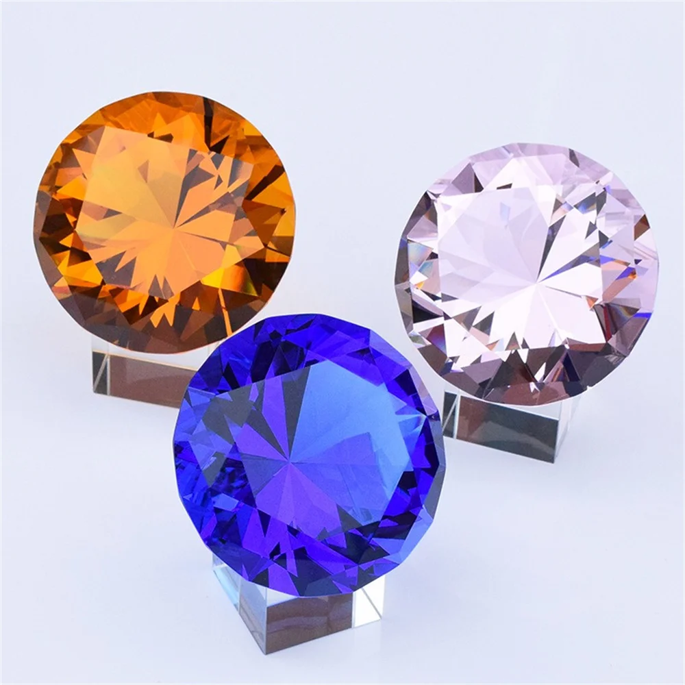 Custom living room color crystal diamond crafts Europe and the United States style fashion creative home tabletop decoration lar