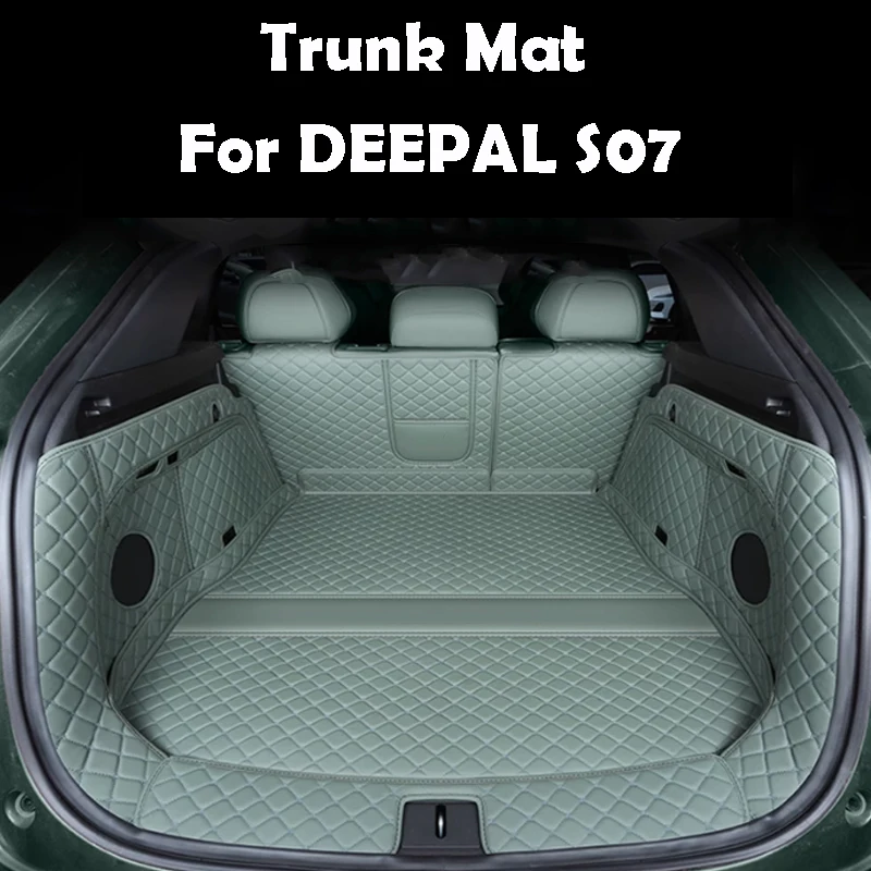 

For DEEPAL S07 2023-2025 Trunk Mat Trunk Liner Fully Enclosed Trunk Cushion Interior Supplies Car Accessories