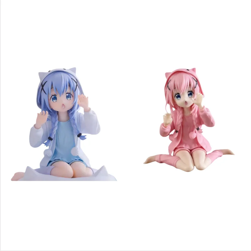 

2d Anime Figure Creative Desktop Decor Car Decoration Chassis Graphics Card Doll Action Figure Pvc Model Collection Holiday Gift