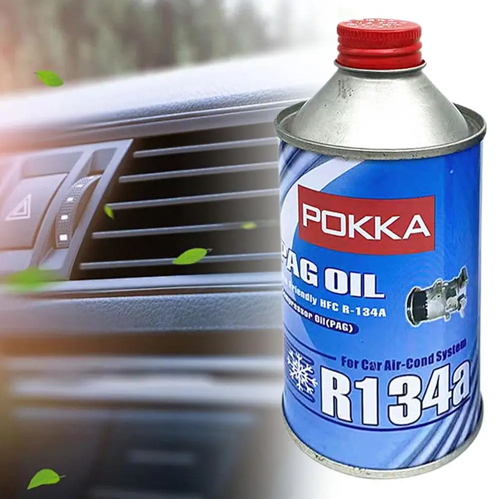 New Auto R134a Refrigerant Oil Compressor Oil POKKA NEK Brand PAG Refrigeration Engine Oil For Car Truck Air Conditioning System